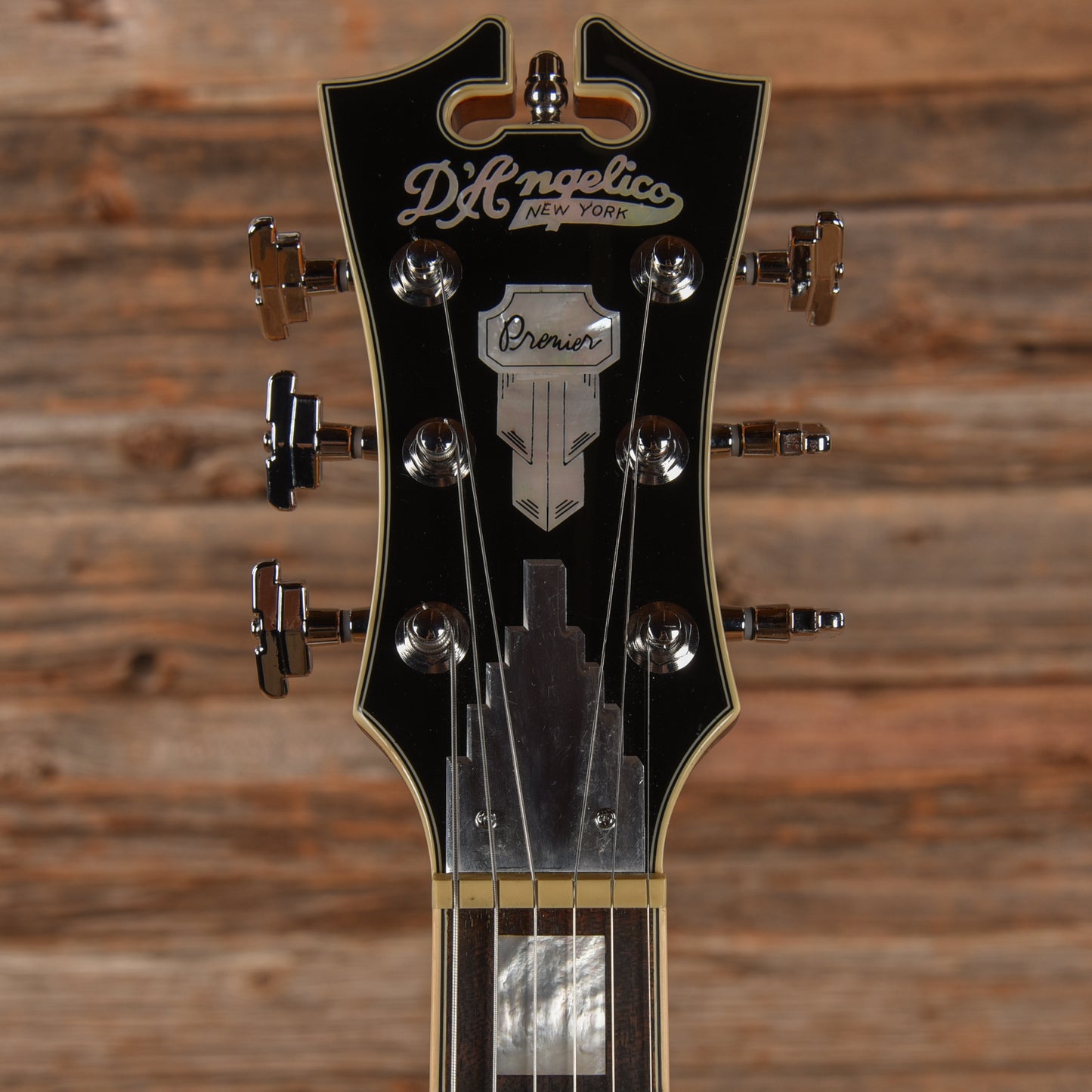 D'Angelico Premier Mini DC Sunburst Electric Guitars / Semi-Hollow