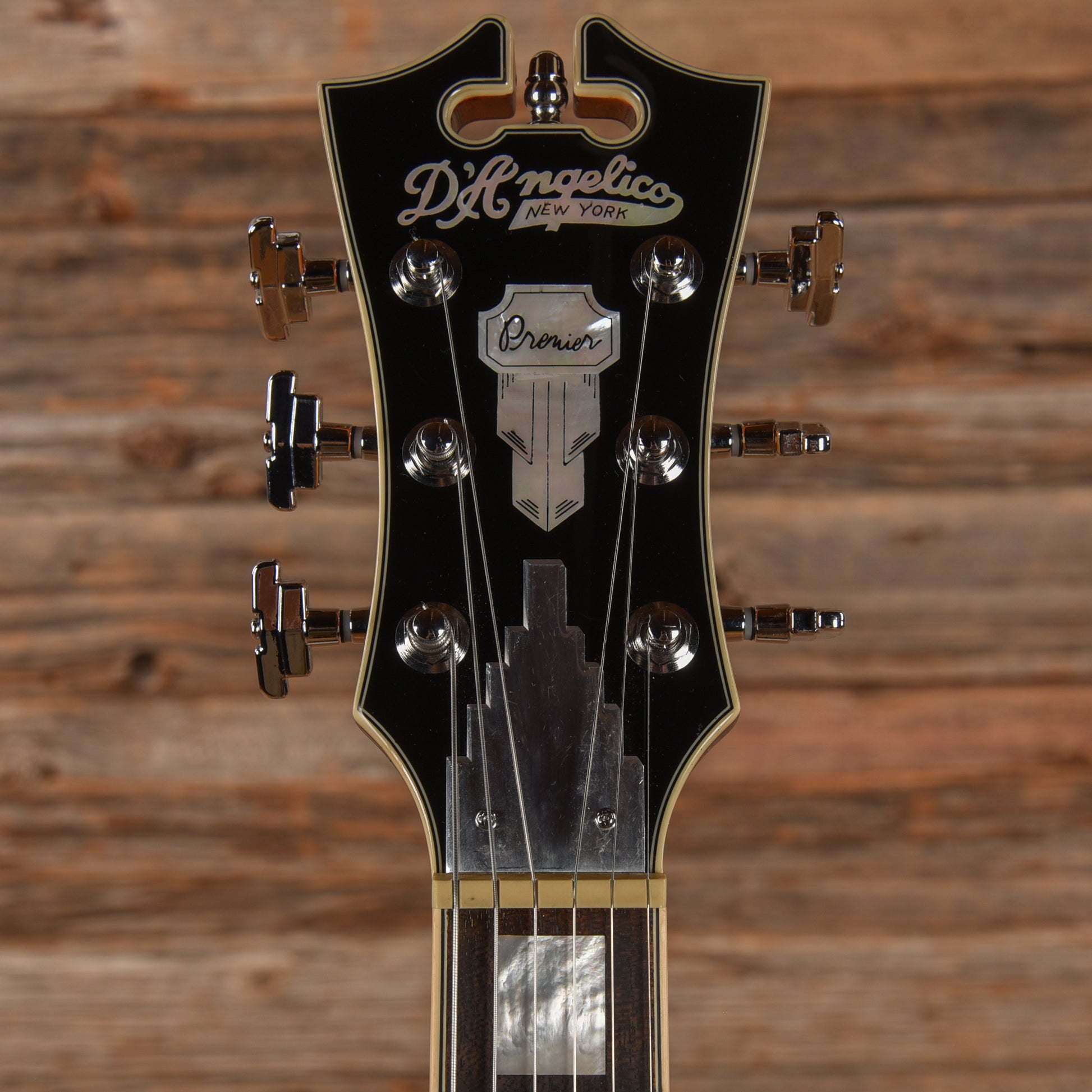 D'Angelico Premier Mini DC Sunburst Electric Guitars / Semi-Hollow