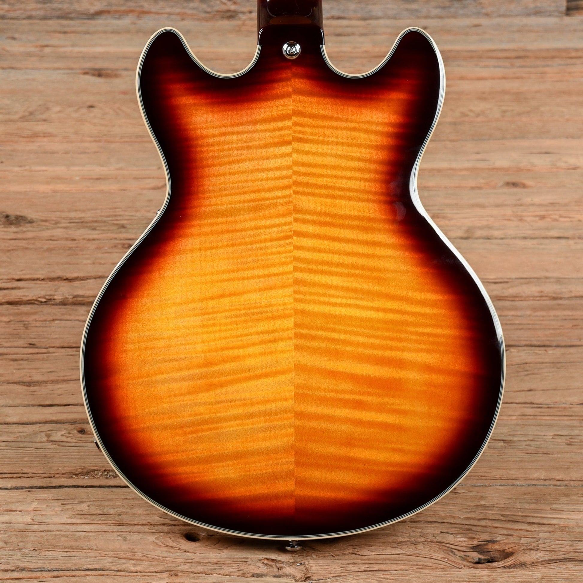 D'Angelico Premier Mini DC Sunburst Electric Guitars / Semi-Hollow