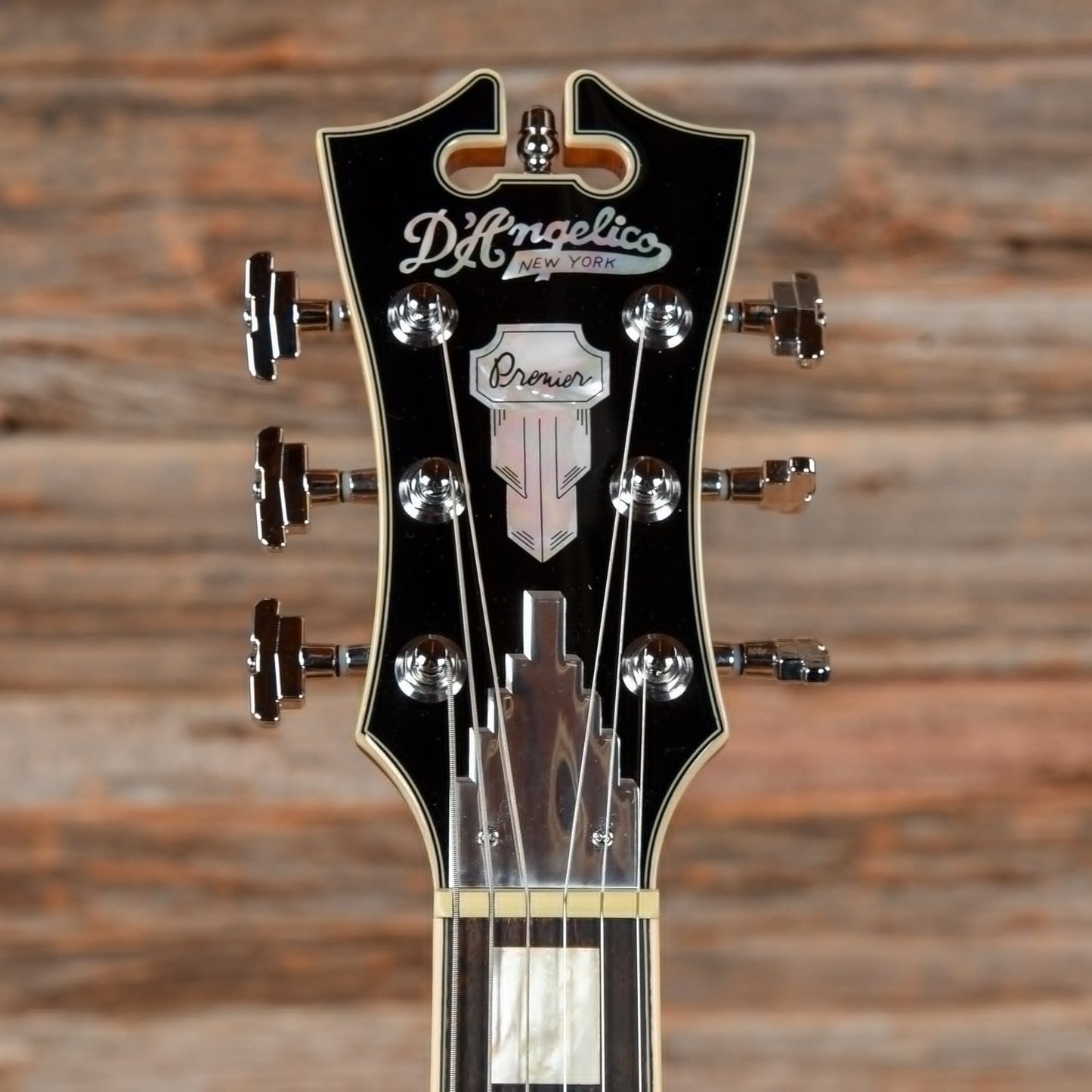 D'Angelico Premier Mini DC Sunburst Electric Guitars / Semi-Hollow