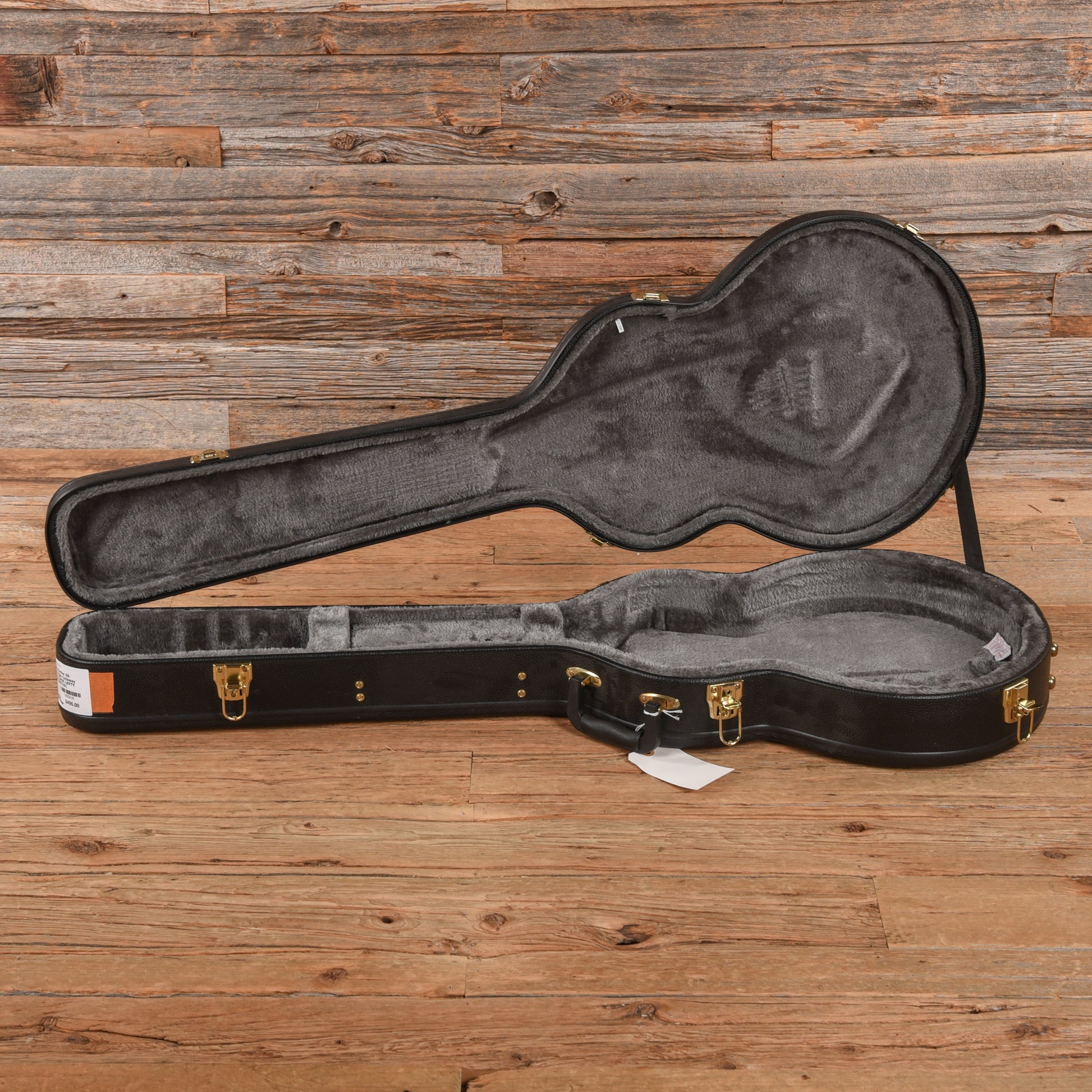 D'Angelico Premier SS Semi-Hollow Single Cutaway Black  LEFTY Electric Guitars / Semi-Hollow