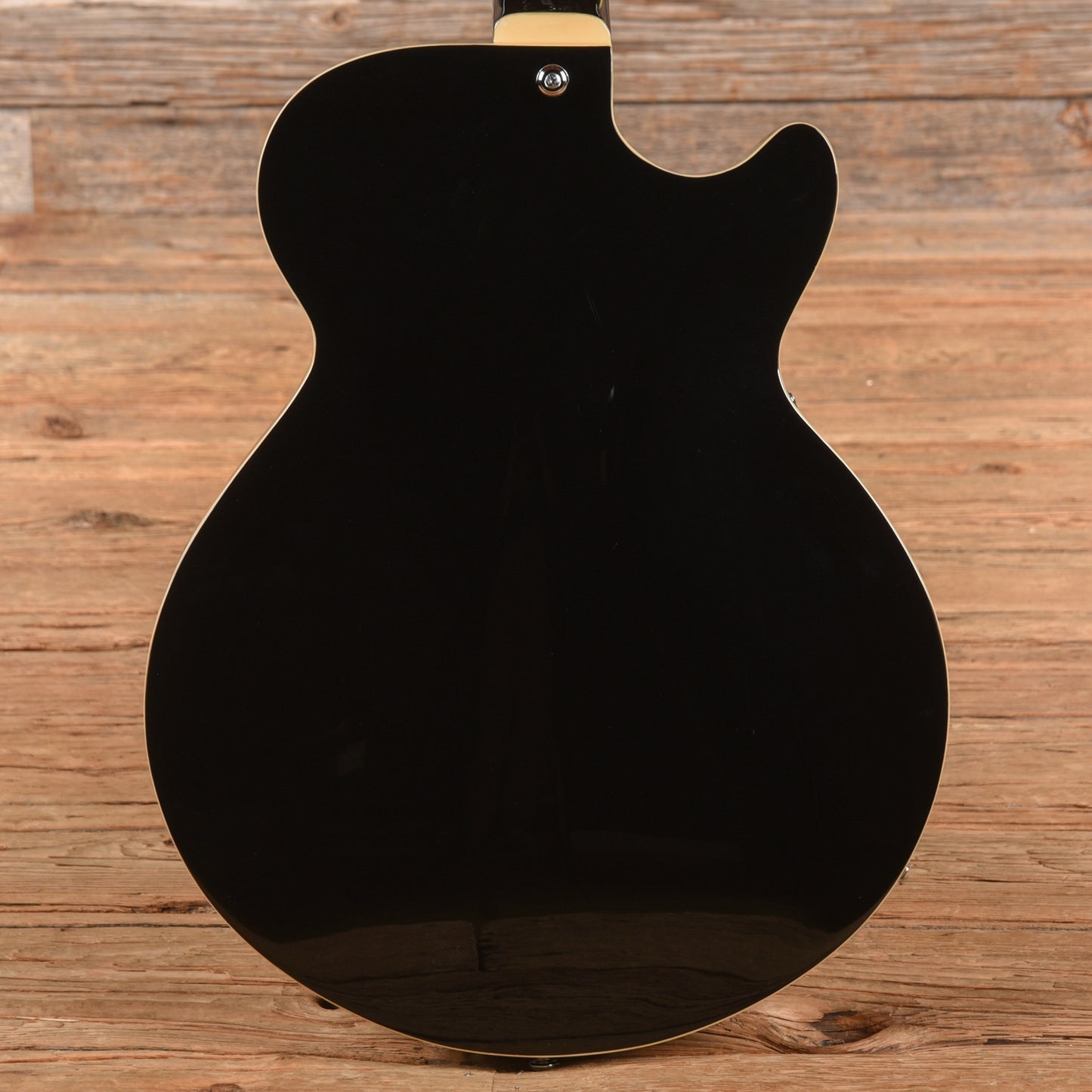 D'Angelico Premier SS Semi-Hollow Single Cutaway Black  LEFTY Electric Guitars / Semi-Hollow