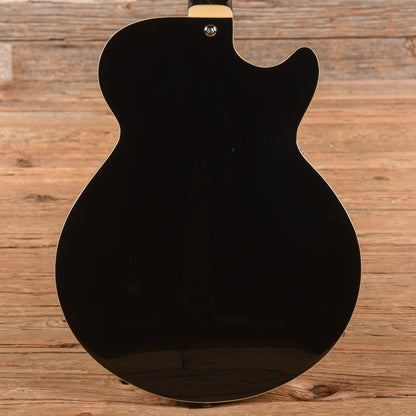 D'Angelico Premier SS Semi-Hollow Single Cutaway Black  LEFTY Electric Guitars / Semi-Hollow