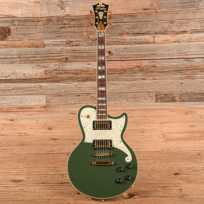 D'Angelico Deluxe Atlantic Hunter Green Electric Guitars / Solid Body
