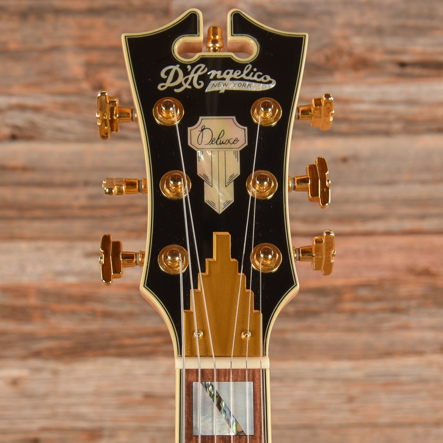 D'Angelico Deluxe Atlantic Hunter Green Electric Guitars / Solid Body