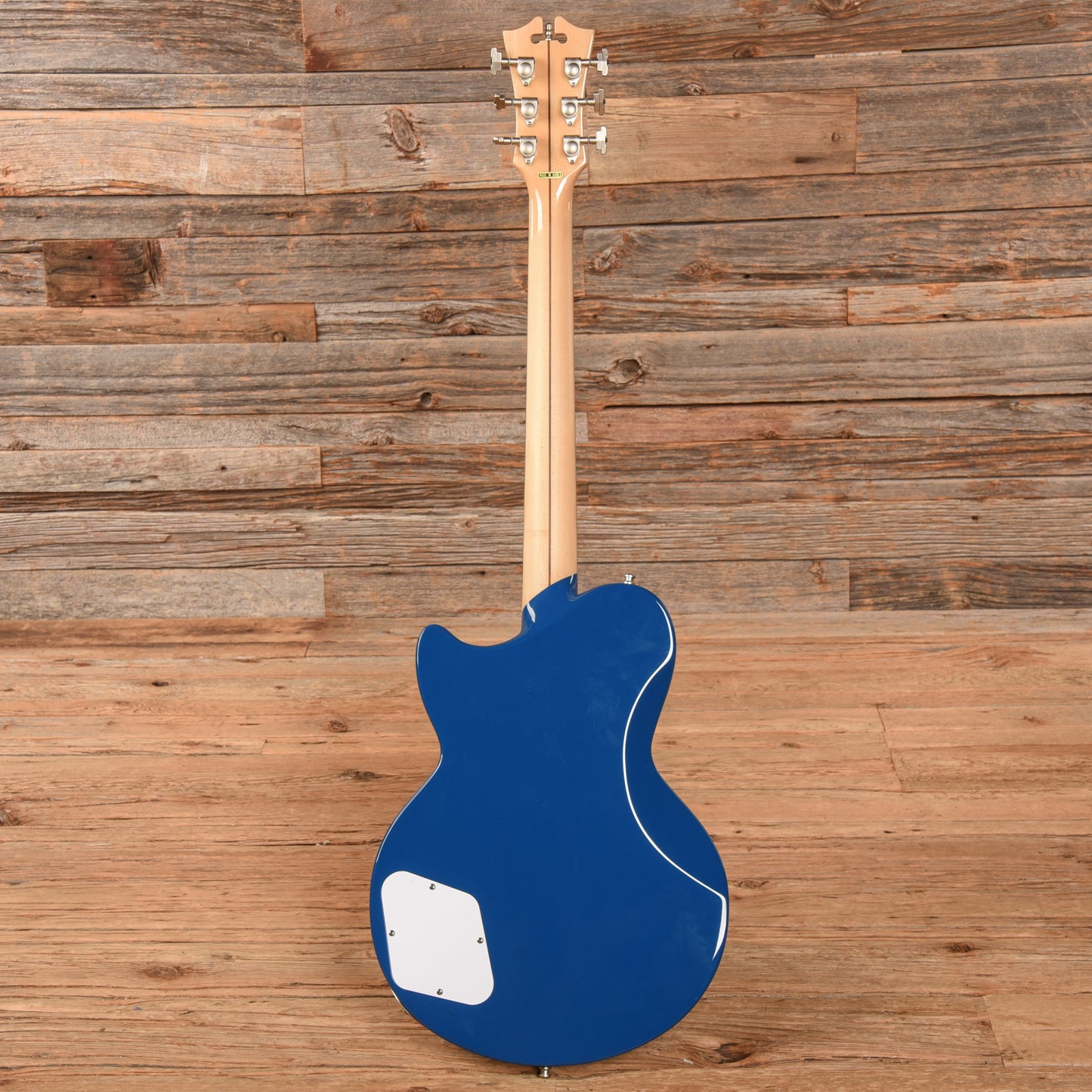 D'Angelico Deluxe Atlantic Sapphire Blue 2021 Electric Guitars / Solid Body