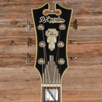 D'Angelico Deluxe Atlantic Sapphire Blue 2021 Electric Guitars / Solid Body