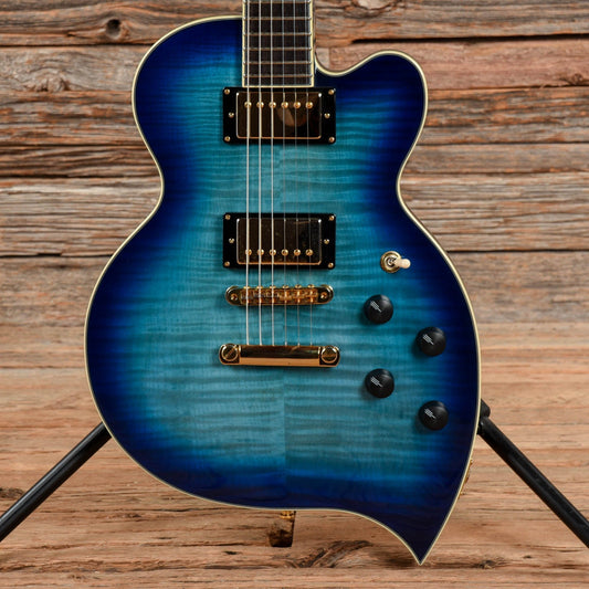 D'Angelico Excel Teardrop Blue Burst 2016 Electric Guitars / Solid Body