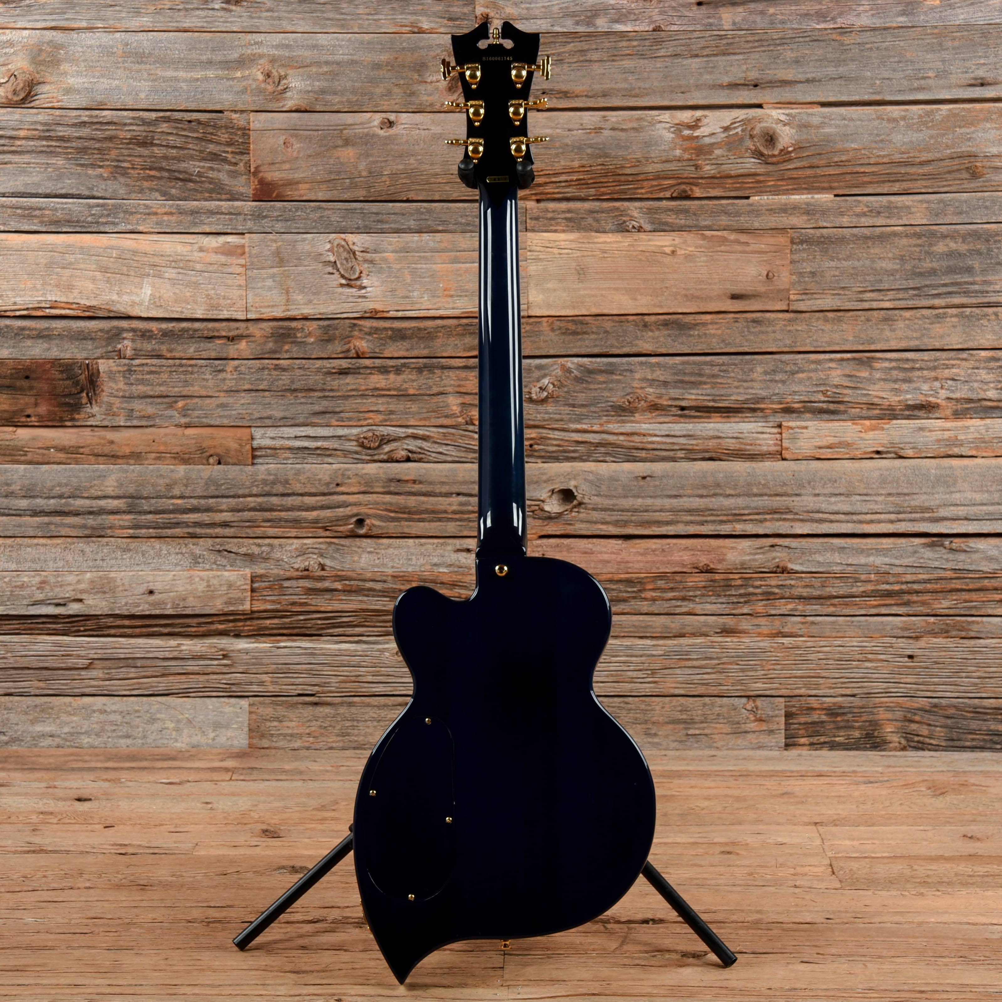 D'Angelico Excel Teardrop Prototype Blue Burst 2016 Electric Guitars / Solid Body