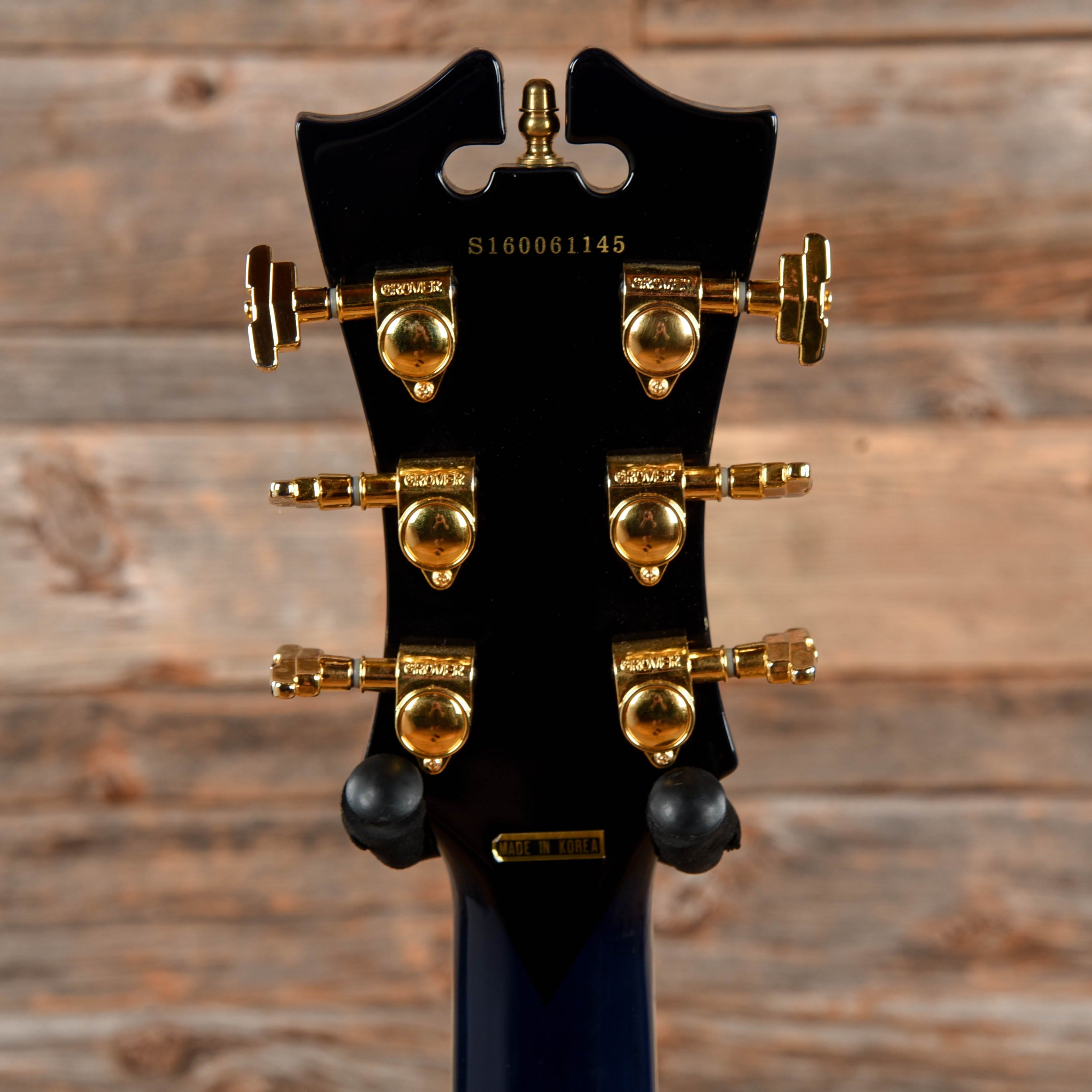 D'Angelico Excel Teardrop Prototype Blue Burst 2016 Electric Guitars / Solid Body