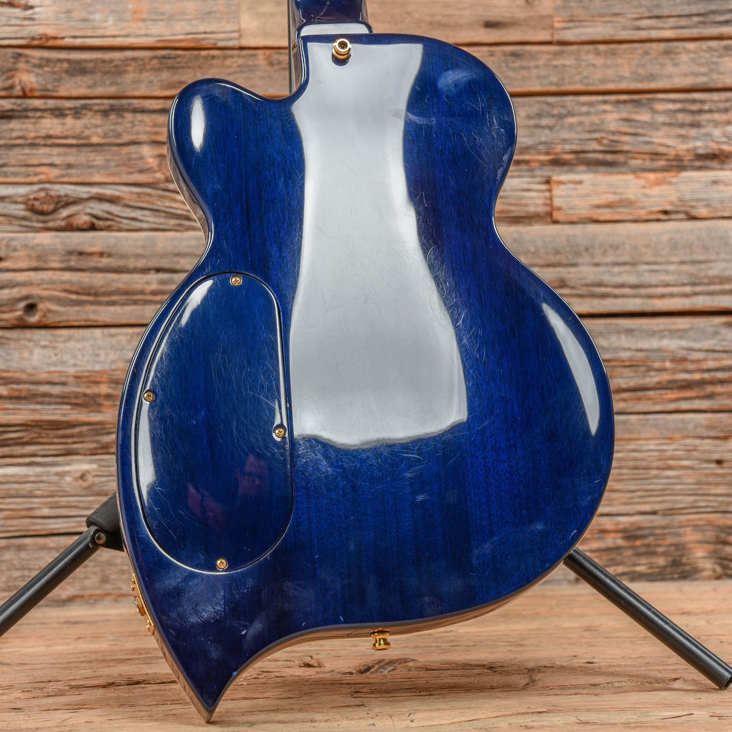 D'Angelico Excel Teardrop Prototype Blue Burst 2016 Electric Guitars / Solid Body