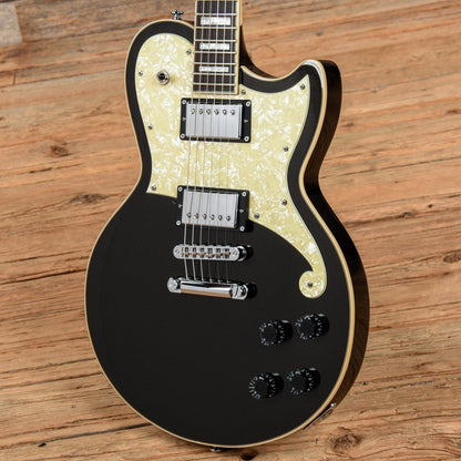 D'Angelico Premier Atlantic Single Cutaway HH with Stoptail Black 2021 Electric Guitars / Solid Body