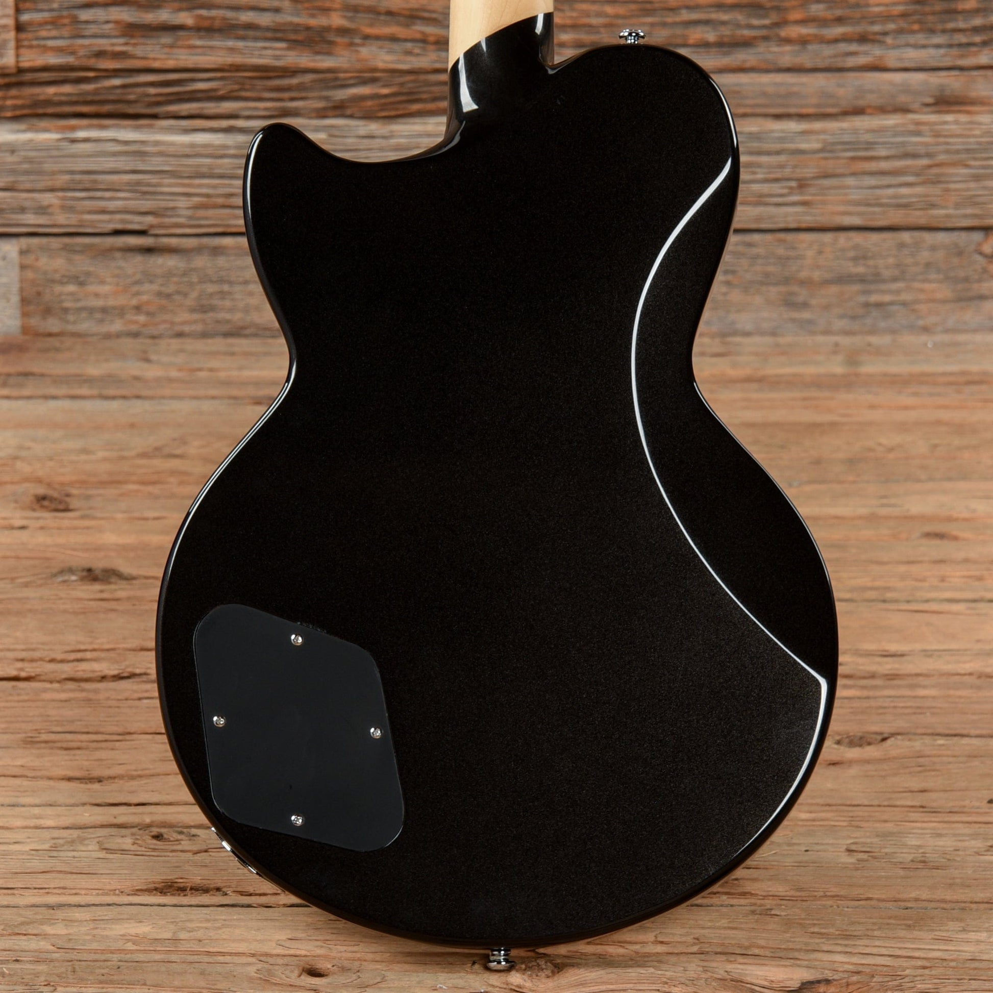 D'Angelico Premier Atlantic Single Cutaway HH with Stoptail Black 2021 Electric Guitars / Solid Body