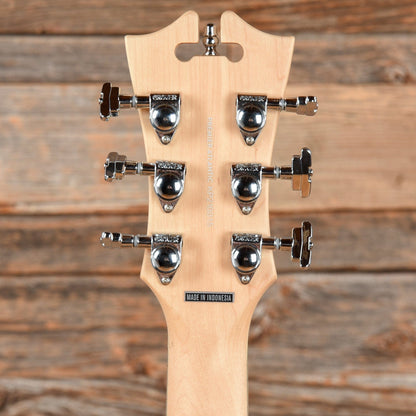 D'Angelico Premier Atlantic Single Cutaway HH with Stoptail Black 2021 Electric Guitars / Solid Body