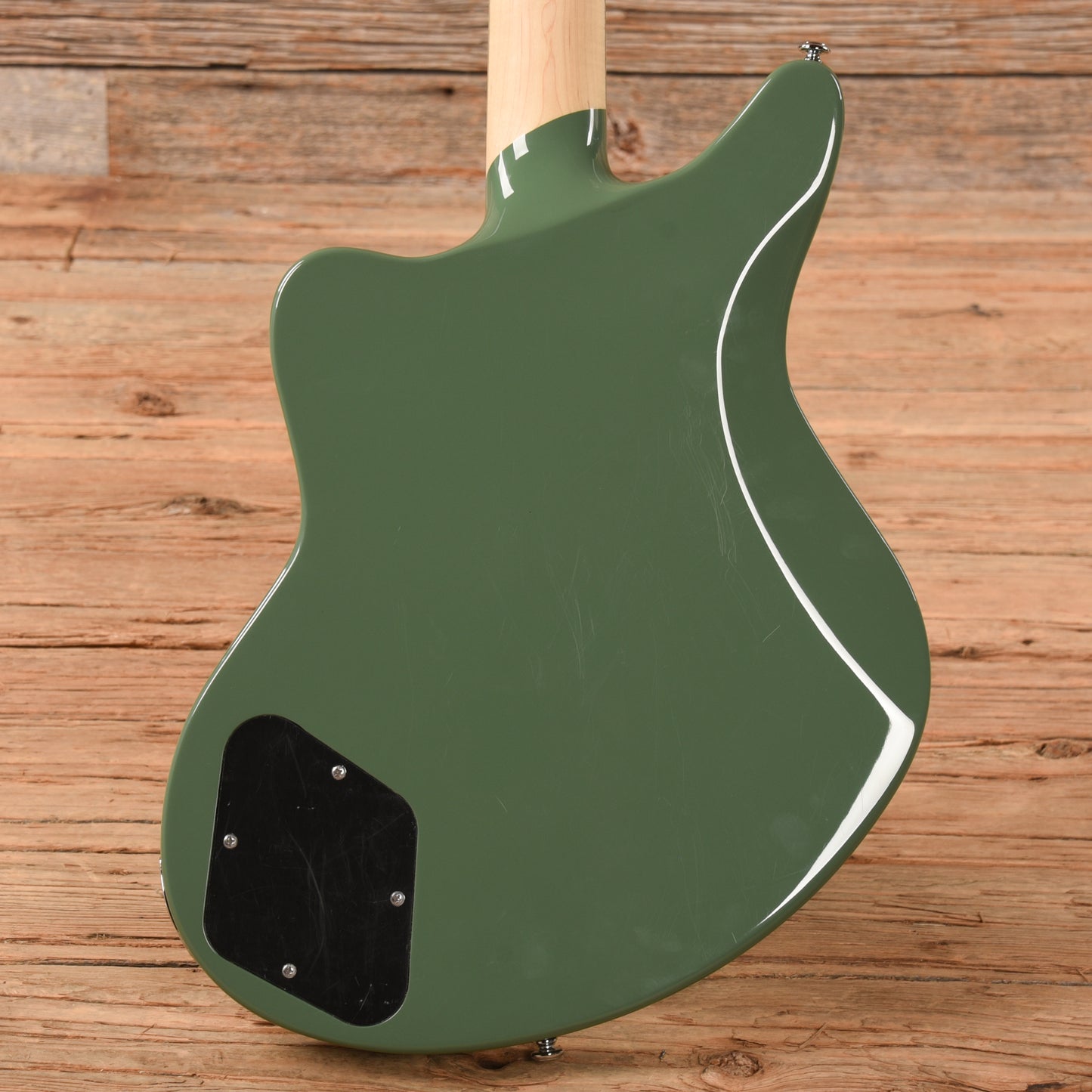 D'Angelico Premier Bedford Offset HS w/ Stoptail Army Green Electric Guitars / Solid Body