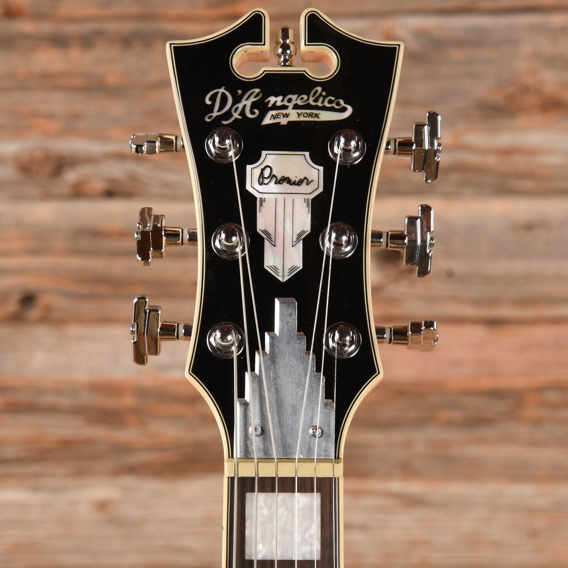 D'Angelico Premier Bedford Offset HS w/ Stoptail Army Green Electric Guitars / Solid Body