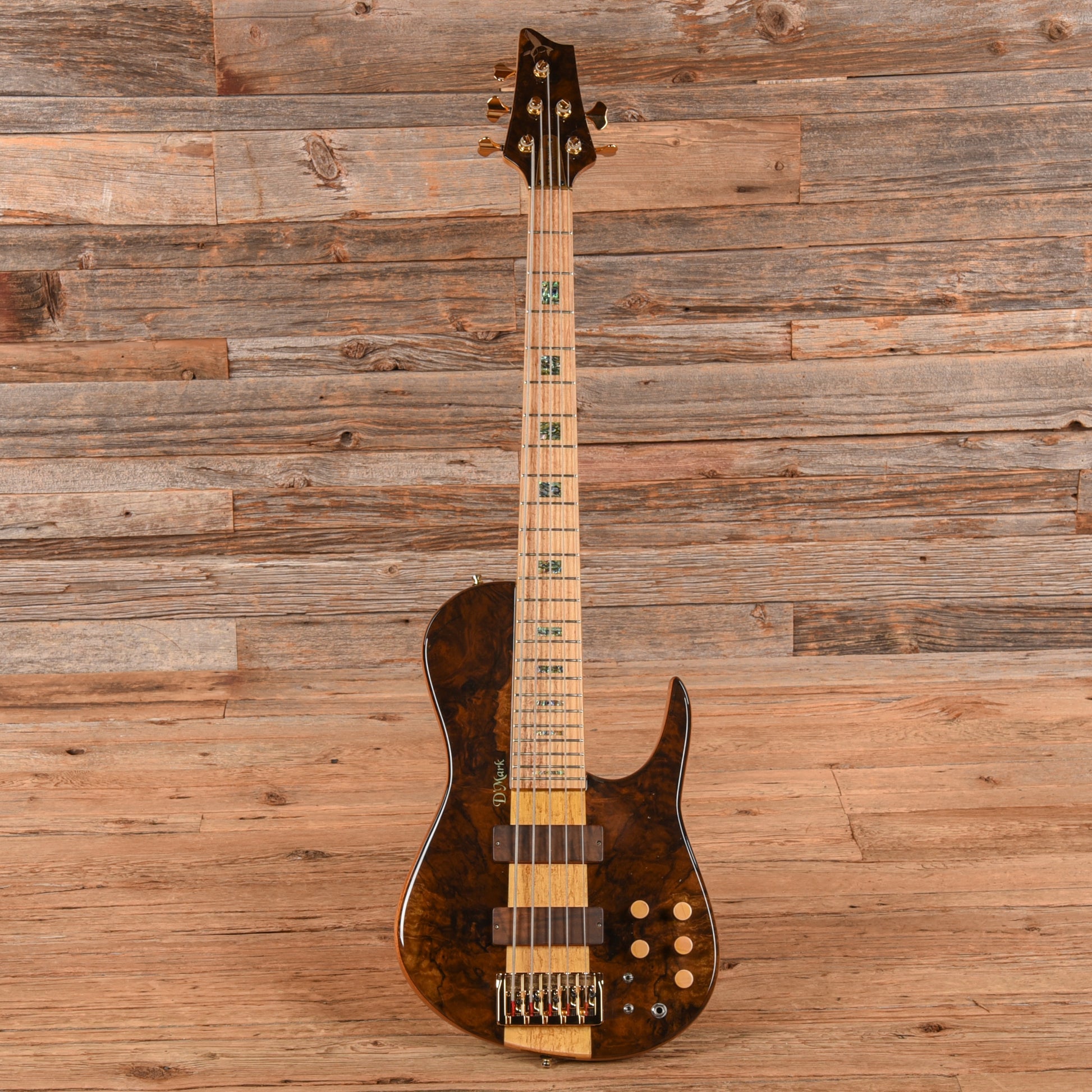D'Mark Omega 5 Bass Natural 2019 Bass Guitars / 5-String or More