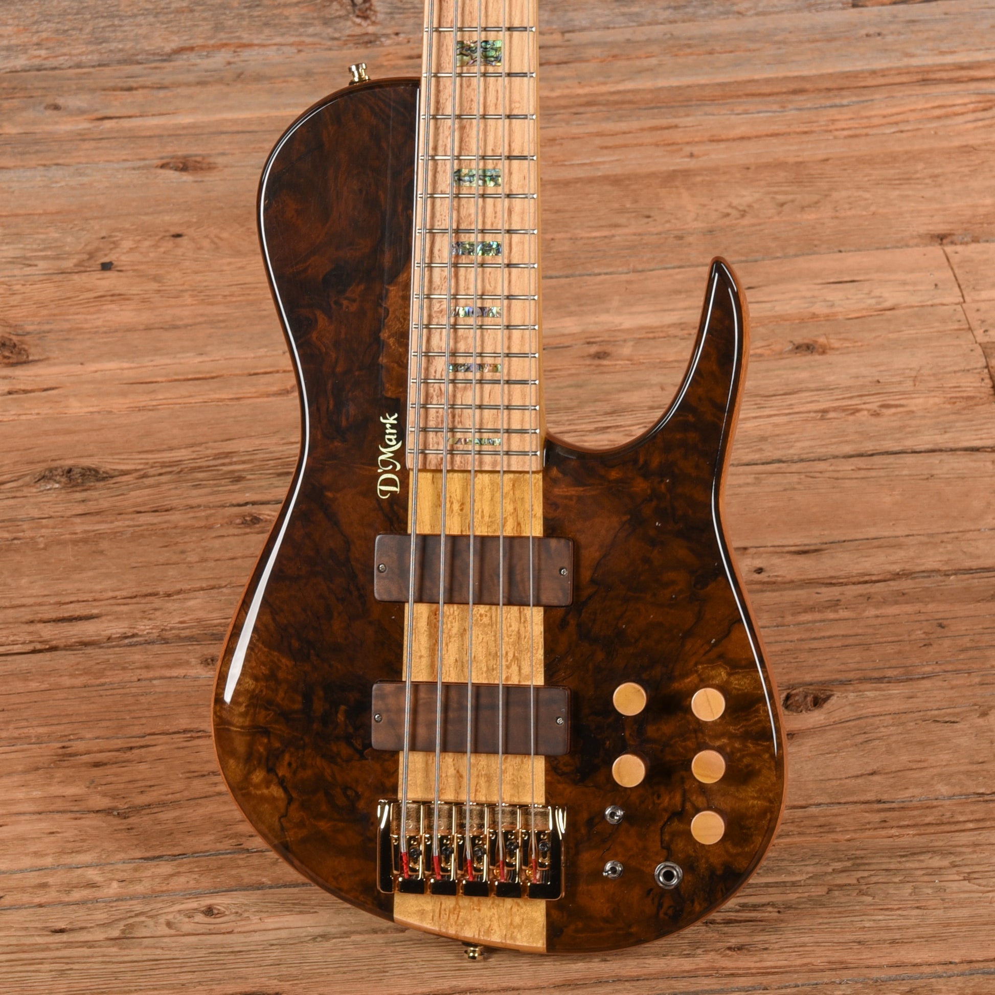 D'Mark Omega 5 Bass Natural 2019 Bass Guitars / 5-String or More