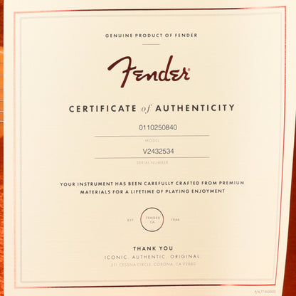 Fender American Vintage II 1961 Stratocaster Fiesta Red