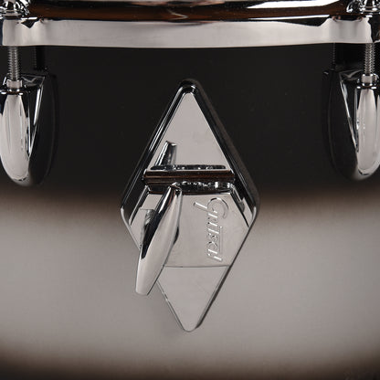 Gretsch USA Custom 14/18/26 3pc. Drum Kit Black/Silver Duco Gloss w/T-Rods