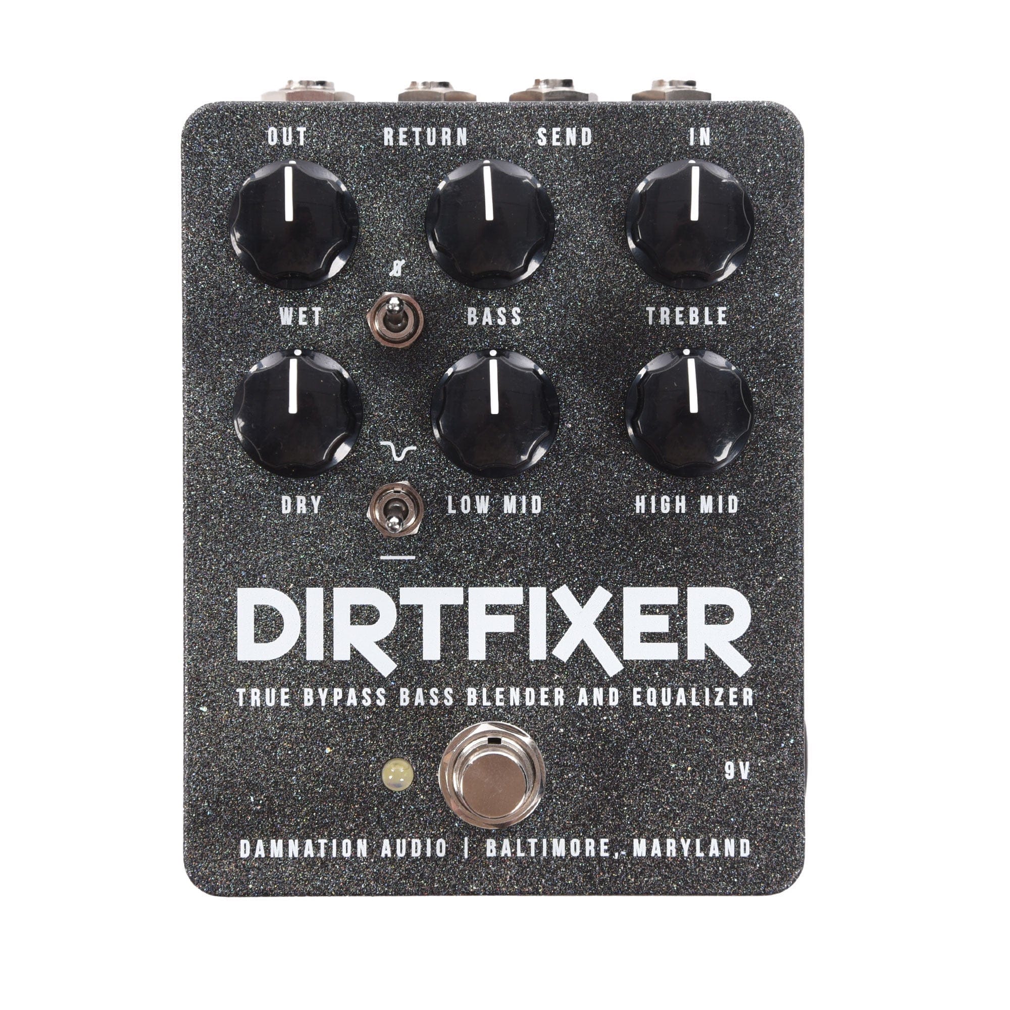 Damnation Audio Dirtfixer Bass Blender & EQ Pedal Effects and Pedals / Bass Pedals