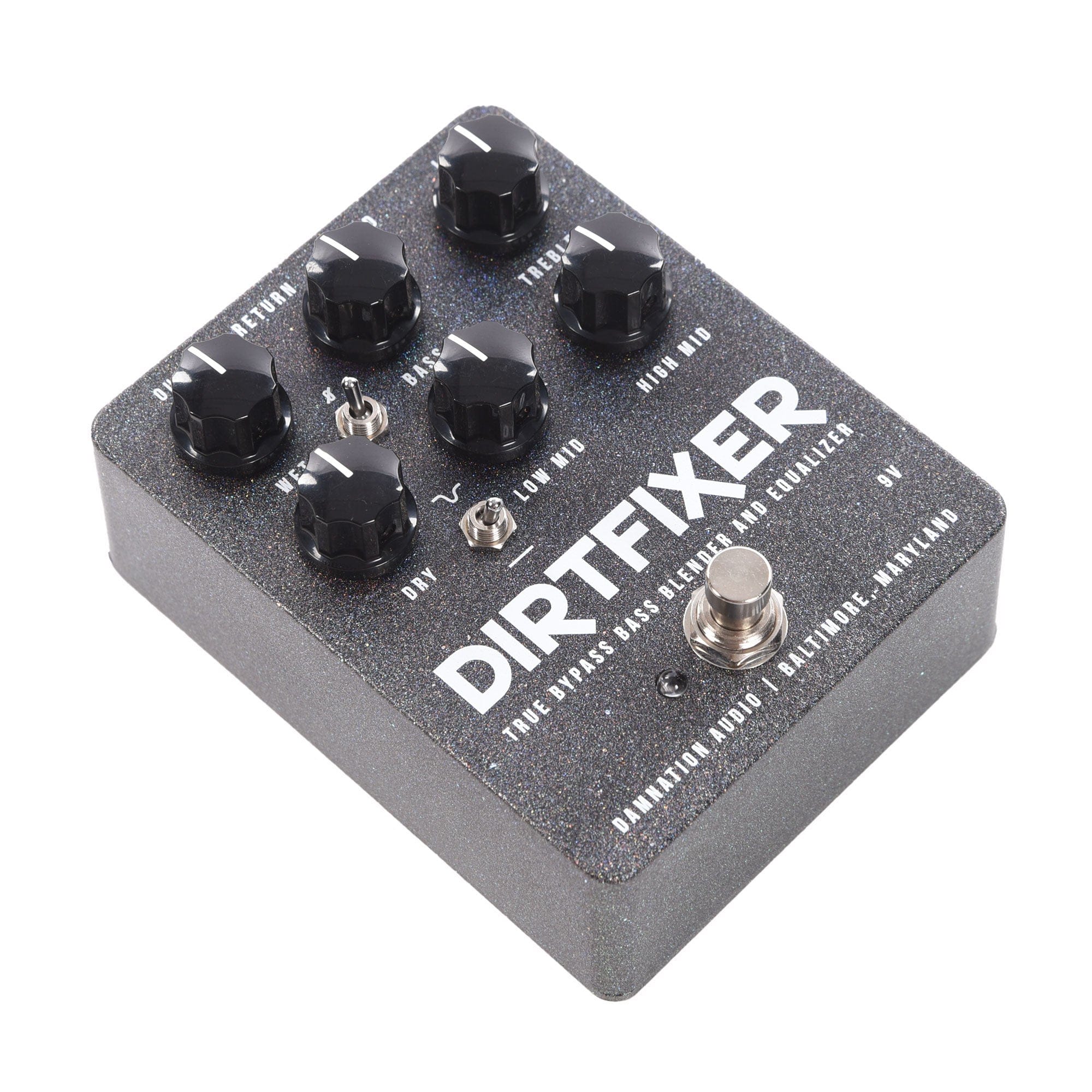 Damnation Audio Dirtfixer Bass Blender & EQ Pedal Effects and Pedals / Bass Pedals