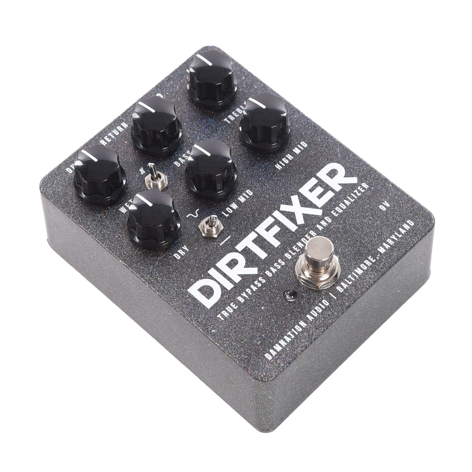 clean blend pedal Damnation Audio Dirtfixer Bass Blender & EQ Pedal – Chicago Music Exchange