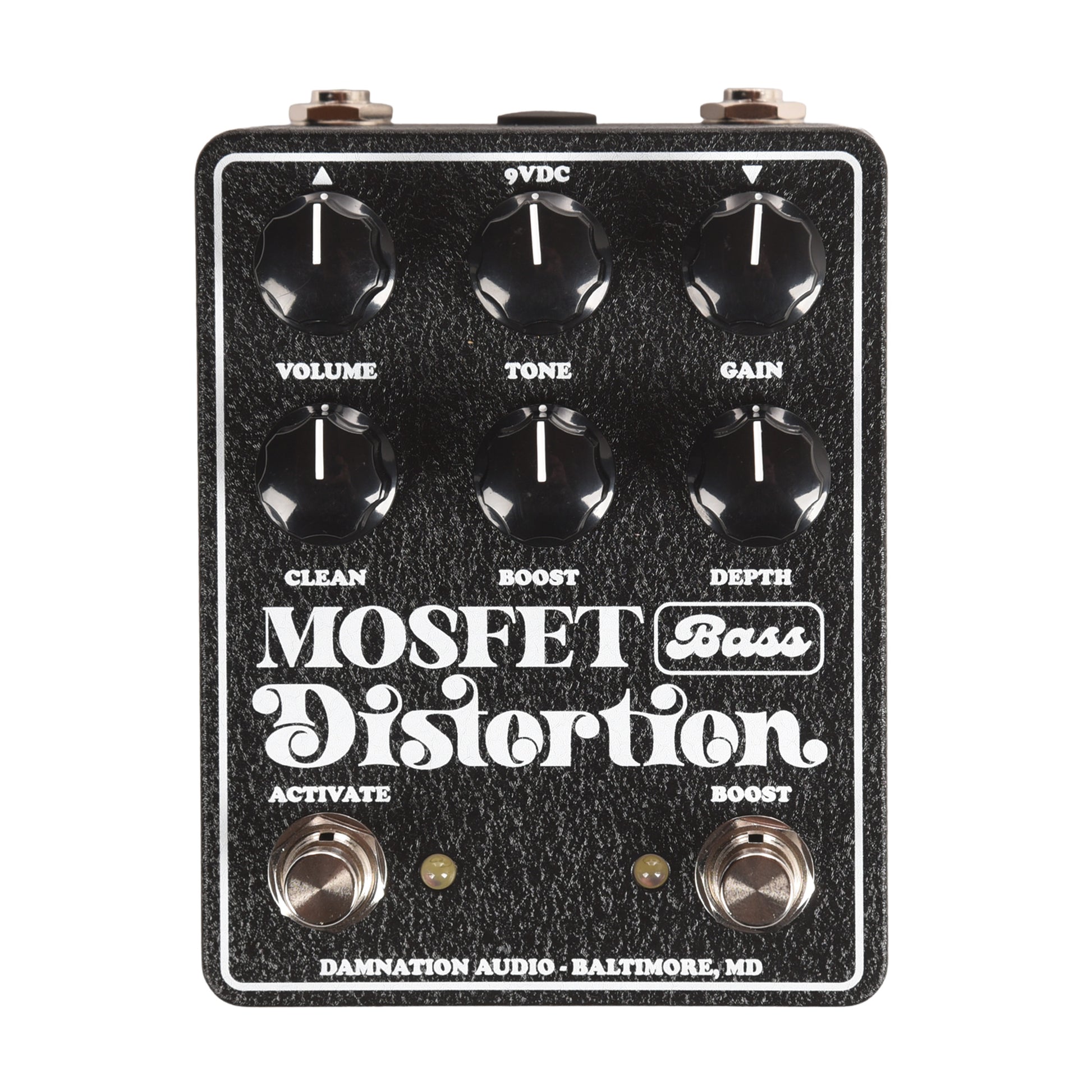 bass distortion pedals Damnation Audio Mosfet Bass Distortion V3 Pedal