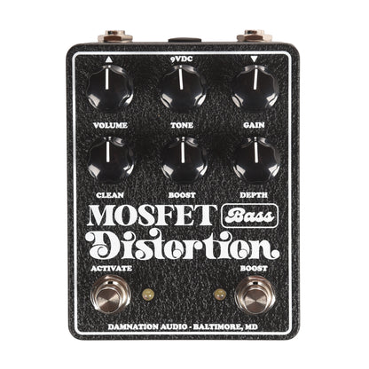 Damnation Audio Mosfet Bass Distortion V3 Pedal Effects and Pedals / Distortion