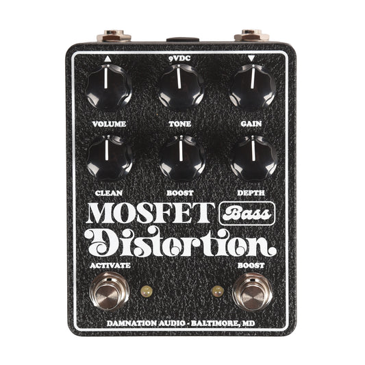 Damnation Audio Mosfet Bass Distortion V3 Pedal Effects and Pedals / Distortion