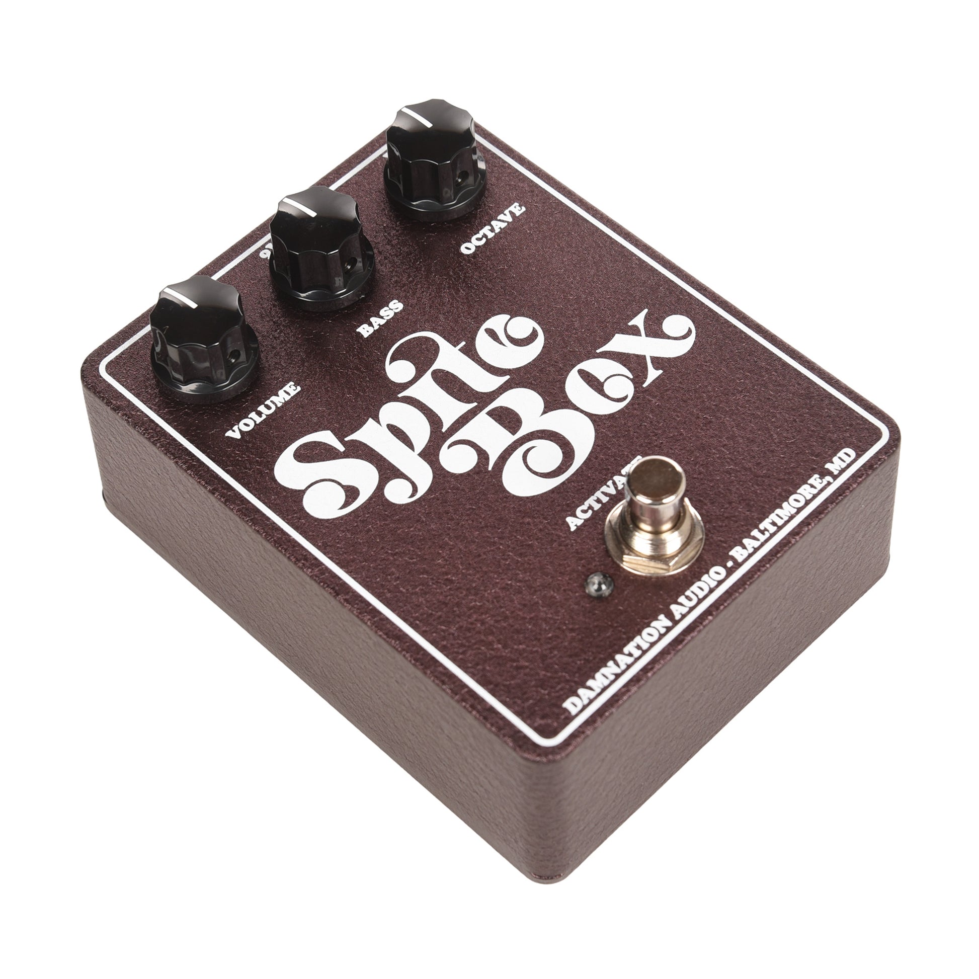 Damnation Audio Spite Box Fuzz Pedal Retro Mauve Effects and Pedals / Fuzz