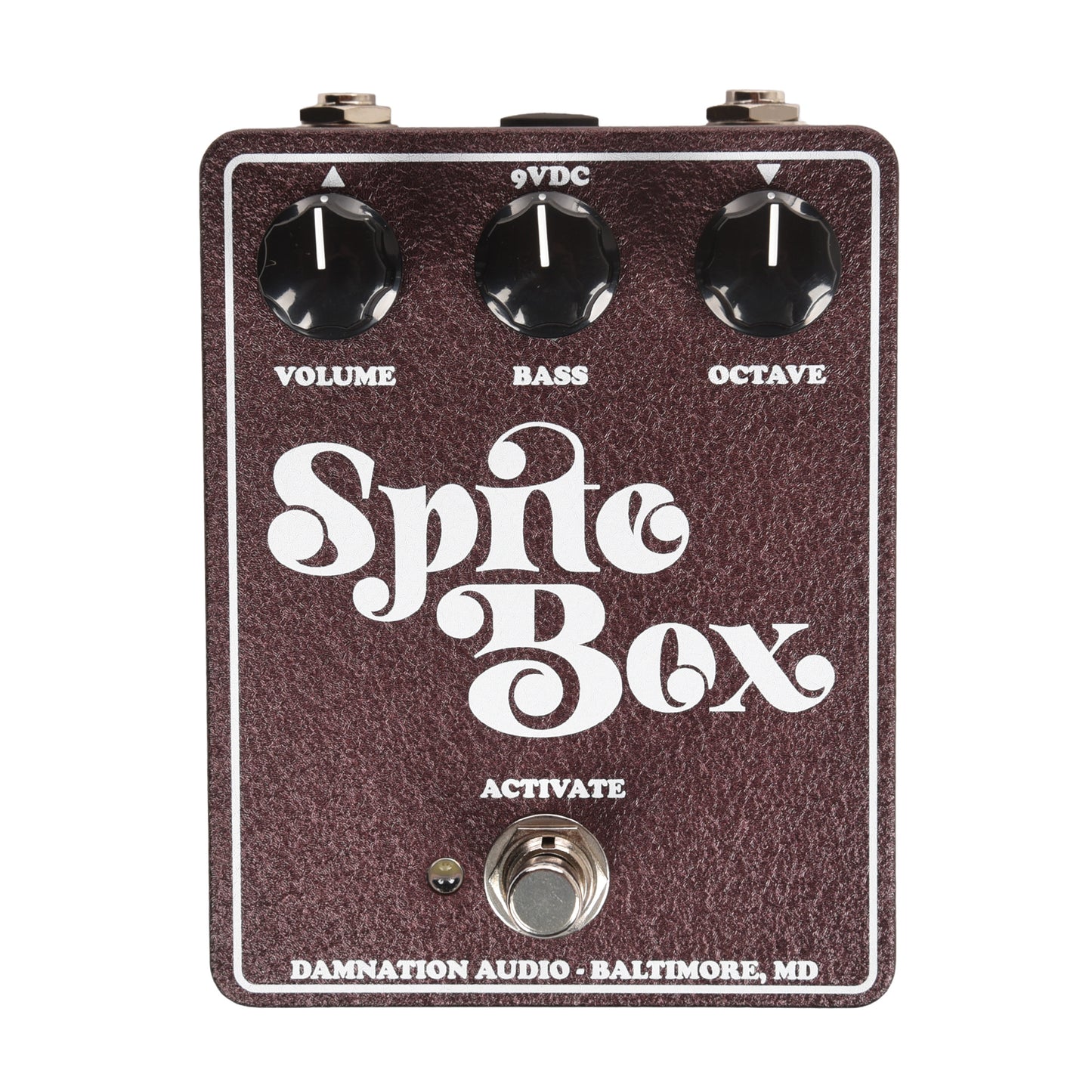 Damnation Audio Spite Box Fuzz Pedal Retro Mauve Effects and Pedals / Fuzz