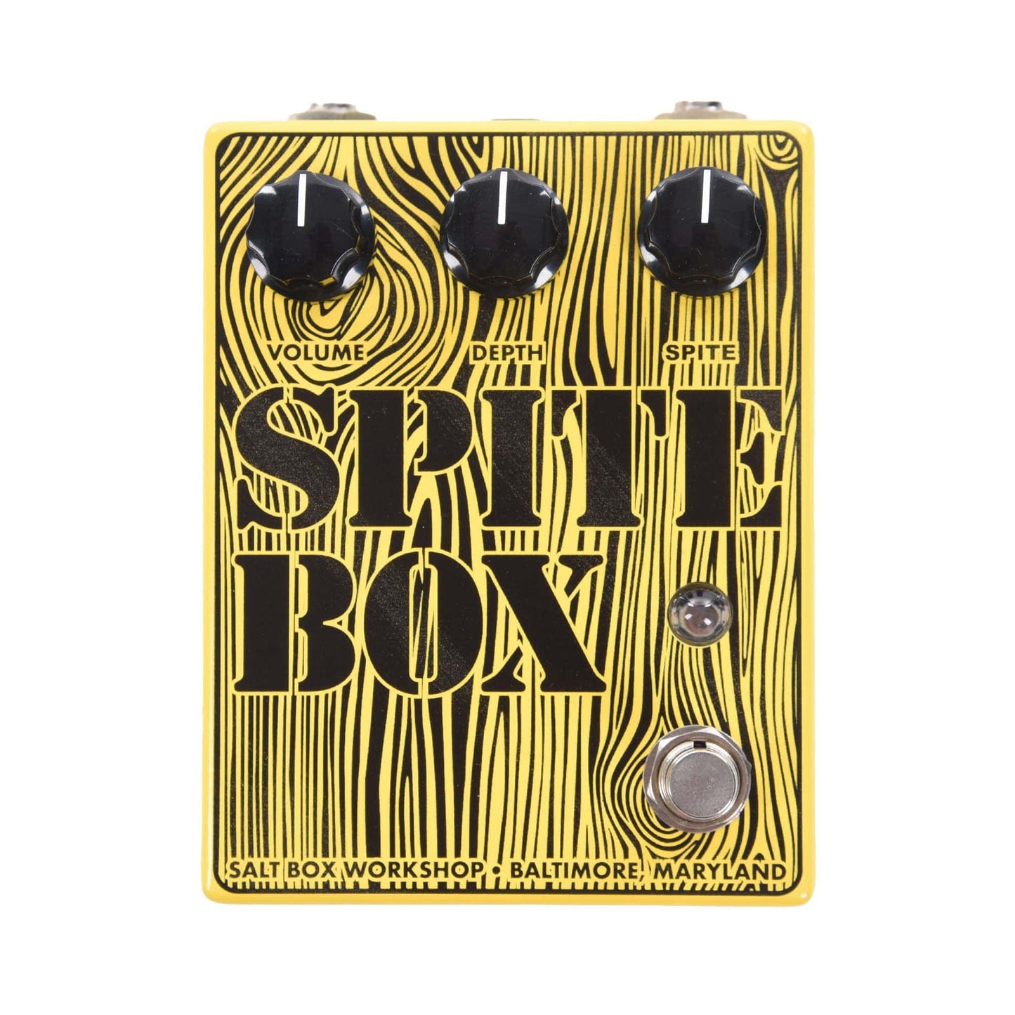 Damnation Audio Spite Box Fuzz Pedal Yellow Effects and Pedals / Fuzz