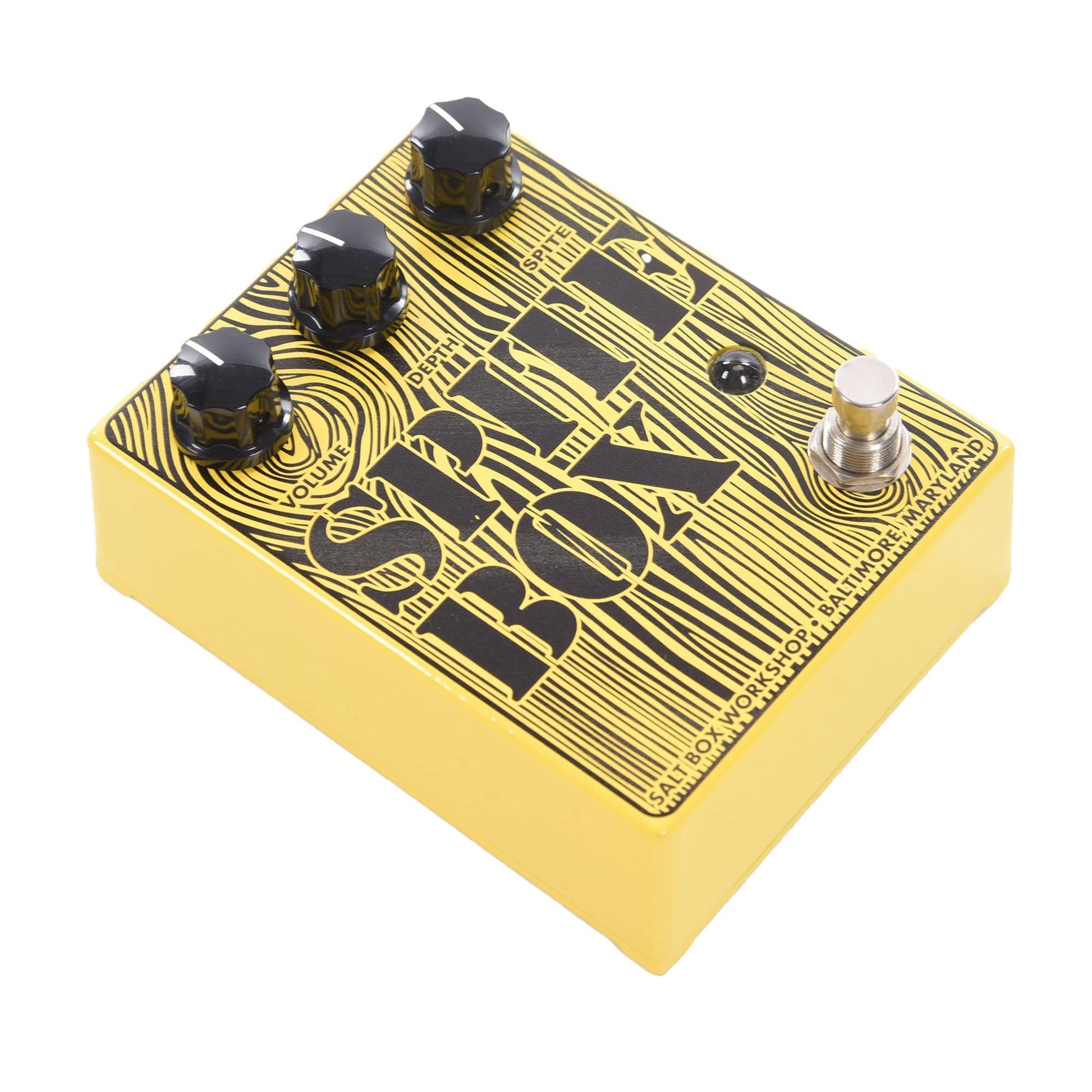 Damnation Audio Spite Box Fuzz Pedal Yellow Effects and Pedals / Fuzz