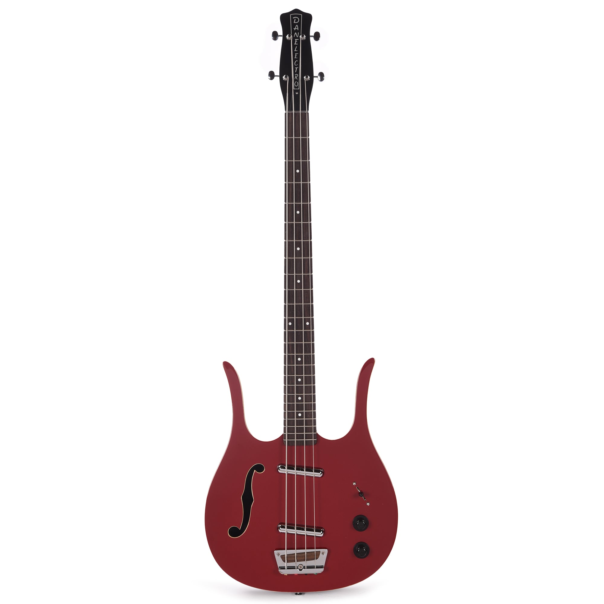 Danelectro '58 Longhorn Bass Red Hot Bass Guitars / 4-String