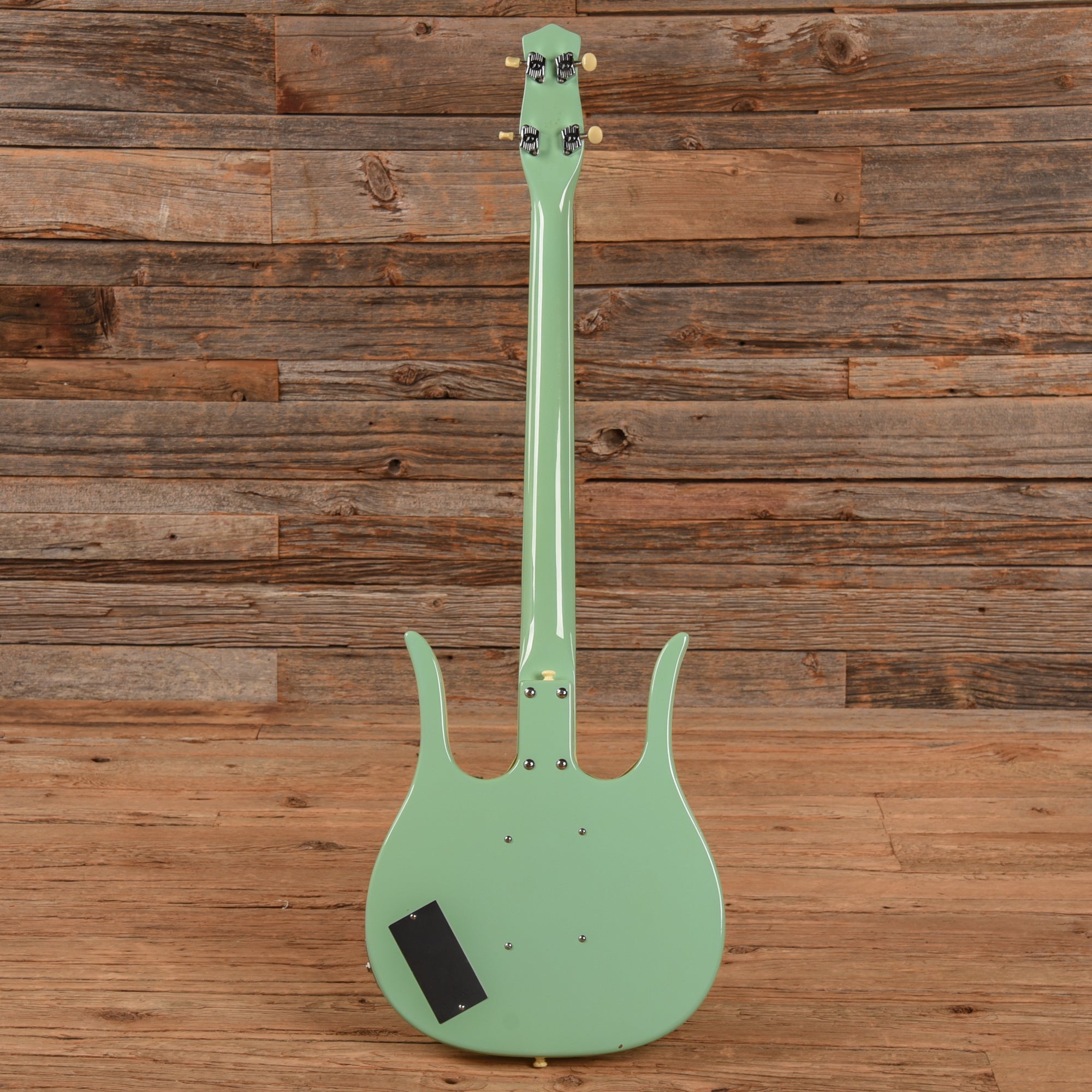 Danelectro Longhorn Bass Surf Green Bass Guitars / 4-String