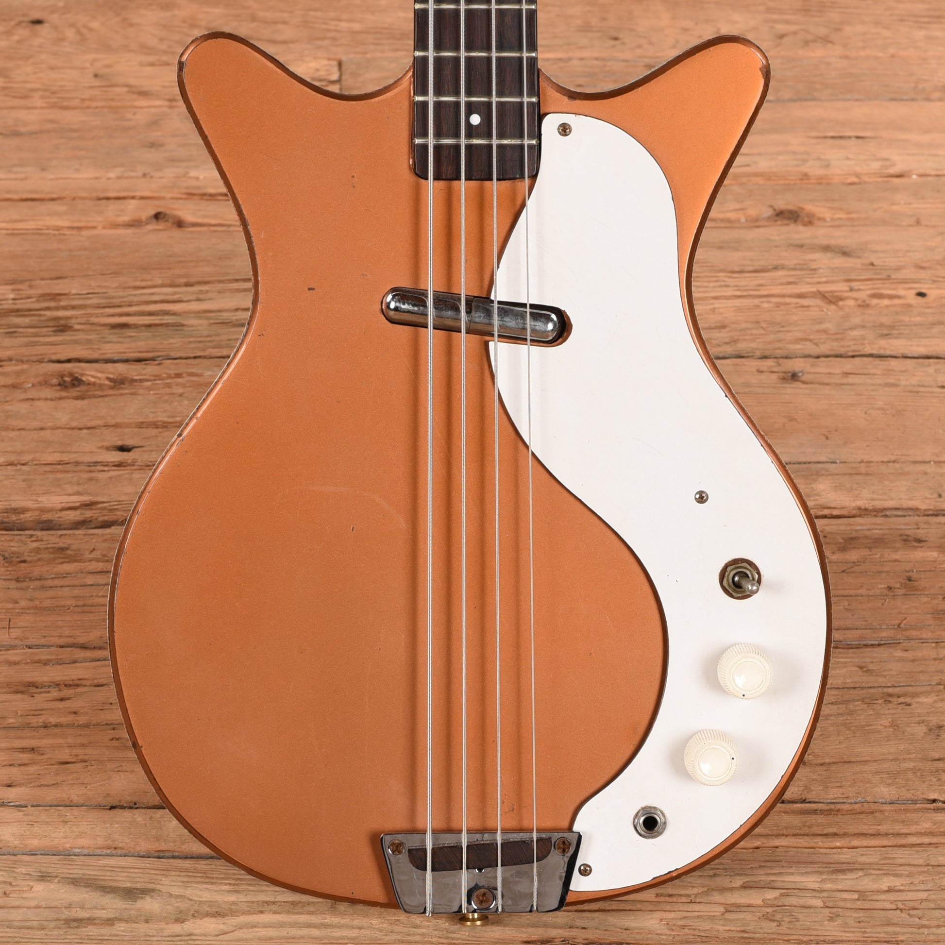 Danelectro 3412 Shorthorn Bass Copper 1966 Bass Guitars