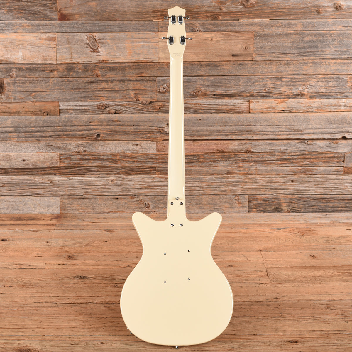 Danelectro '59 DC Short Scale Bass White 2024 Bass Guitars