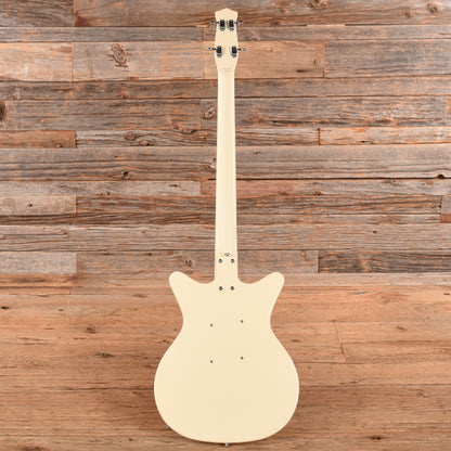 Danelectro '59 DC Short Scale Bass White 2024 Bass Guitars