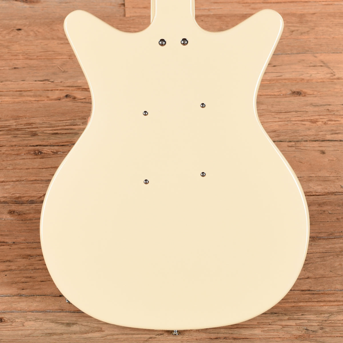Danelectro '59 DC Short Scale Bass White 2024 Bass Guitars