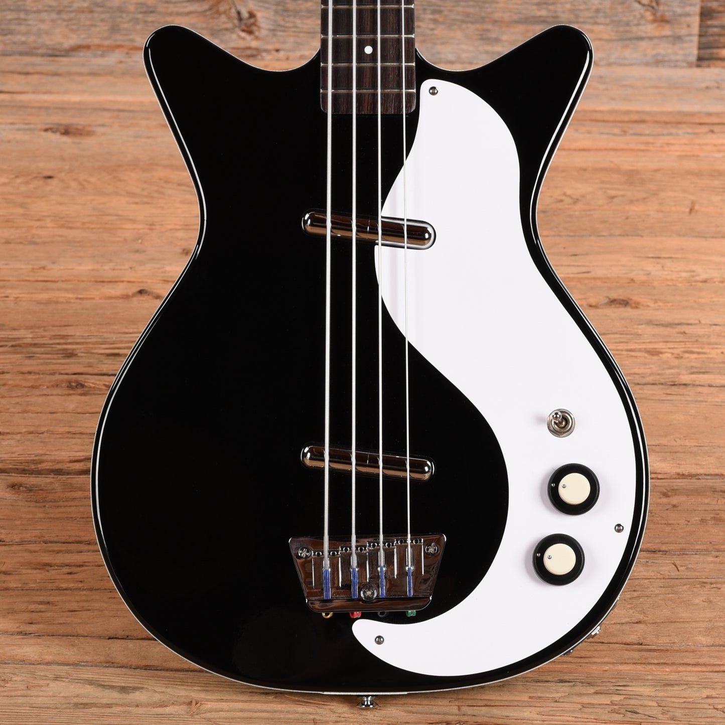 Danelectro 59DC Longscale Bass Black 2010 Bass Guitars