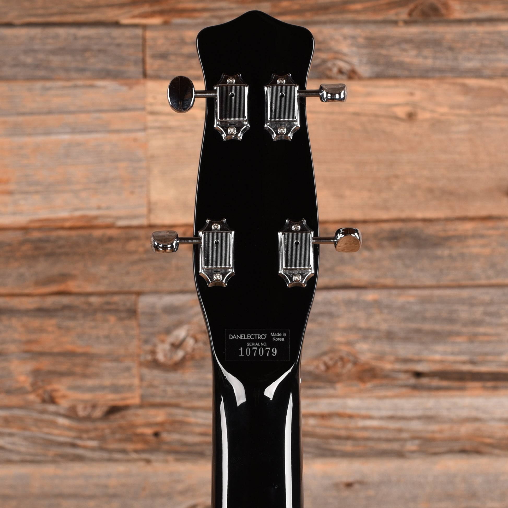 Danelectro 59DC Longscale Bass Black 2010 Bass Guitars