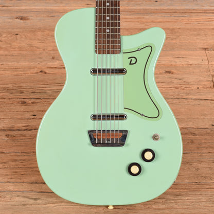 Danelectro UB-2 6-String Bass Surf Green Bass Guitars