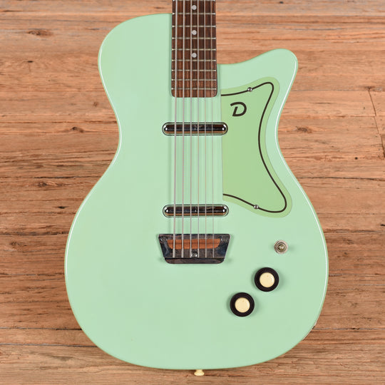 Danelectro UB-2 6-String Bass Surf Green Bass Guitars