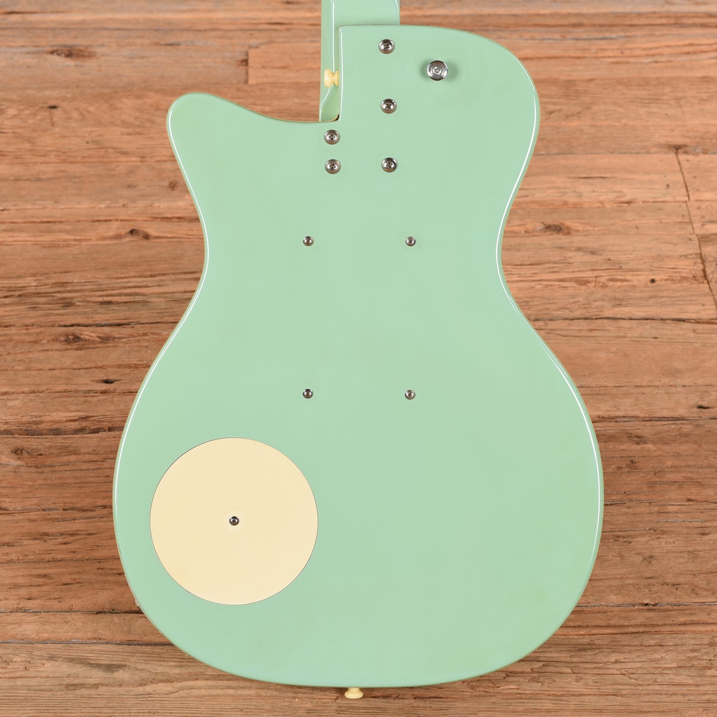 Danelectro UB-2 6-String Bass Surf Green Bass Guitars