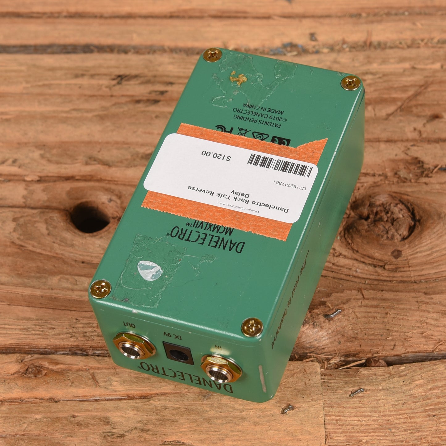 Danelectro Back Talk Reverse Delay Effects and Pedals / Delay