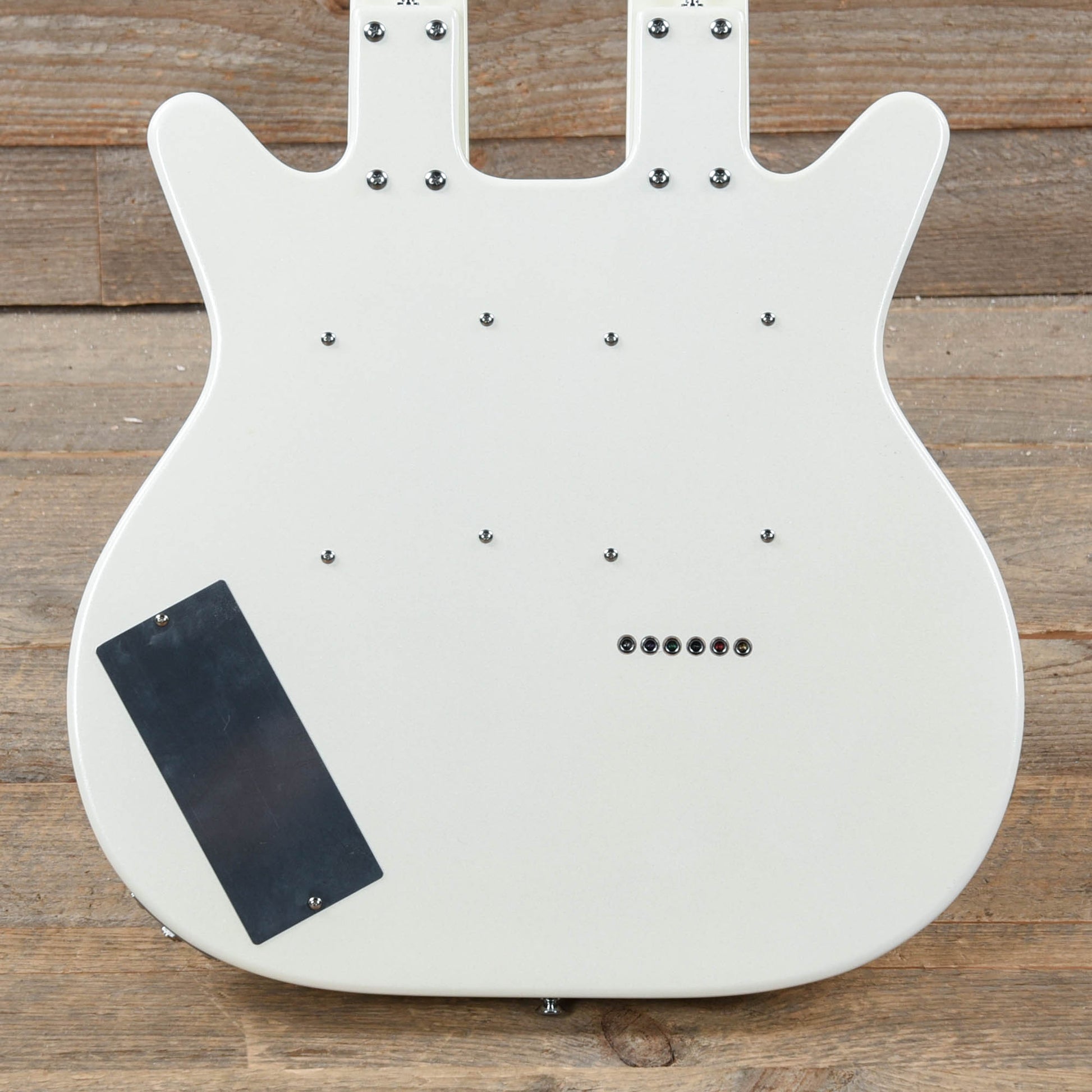 Danelectro Doubleneck 6/12 White Pearl Electric Guitars / 12-String