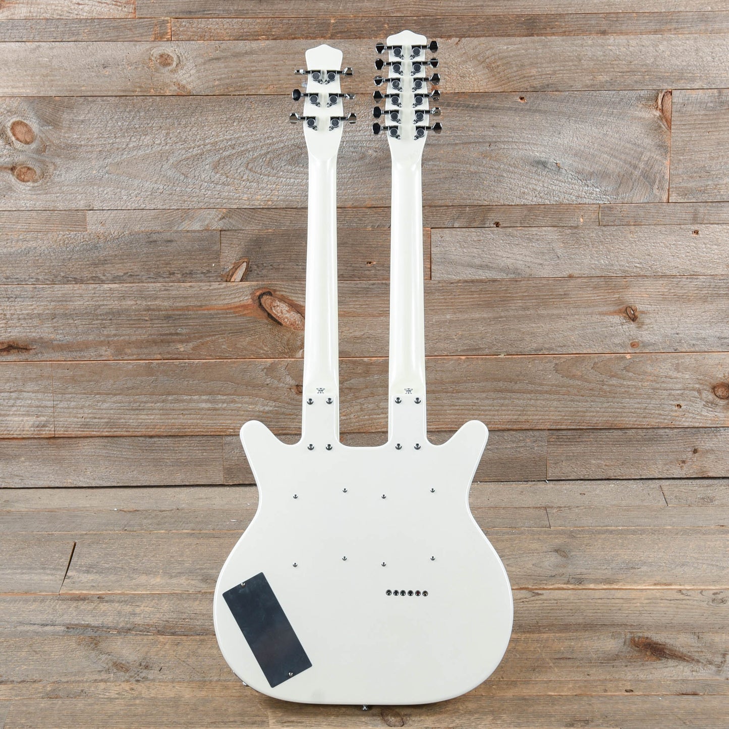 Danelectro Doubleneck 6/12 White Pearl Electric Guitars / 12-String