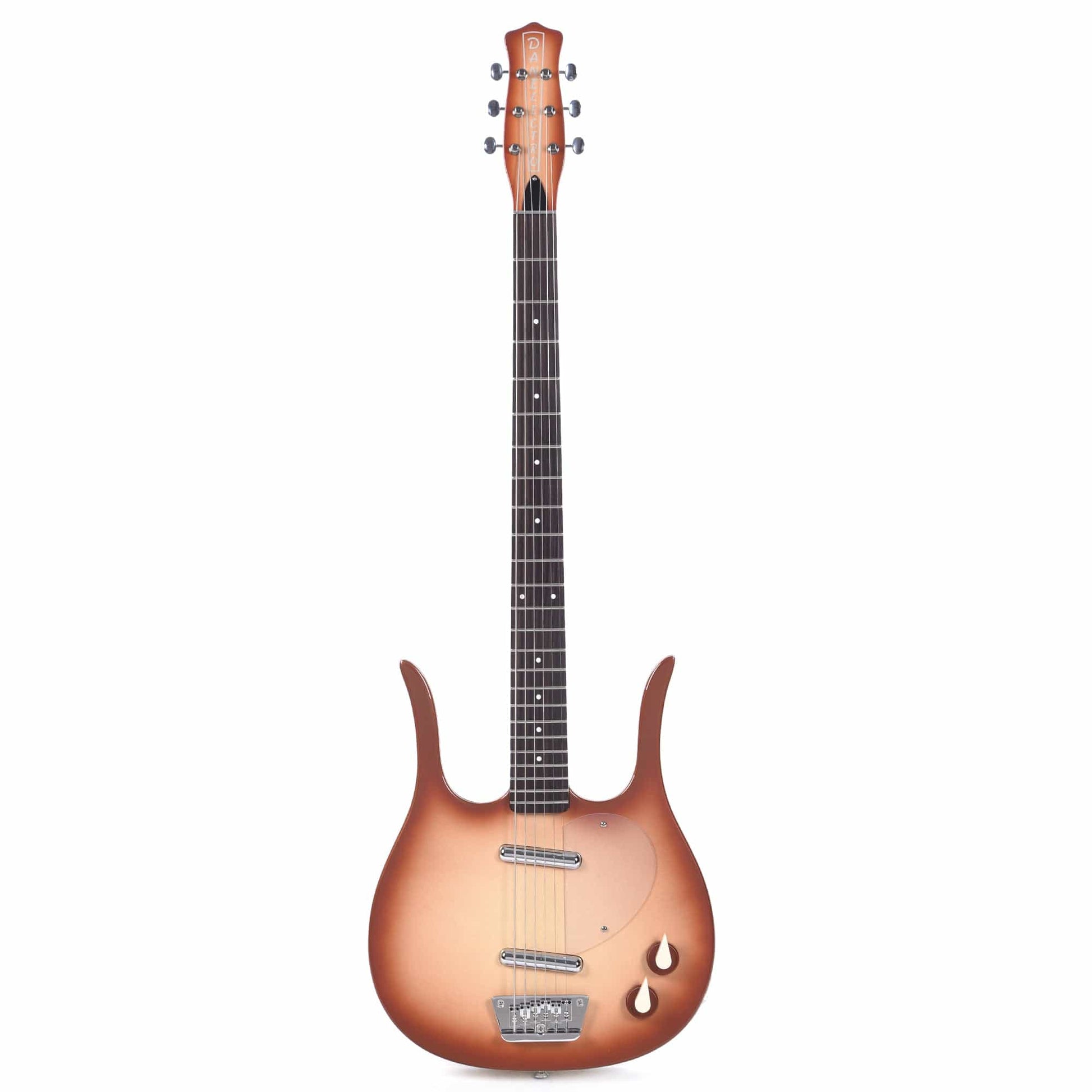 Danelectro Longhorn Baritone Copperburst Electric Guitars / Baritone