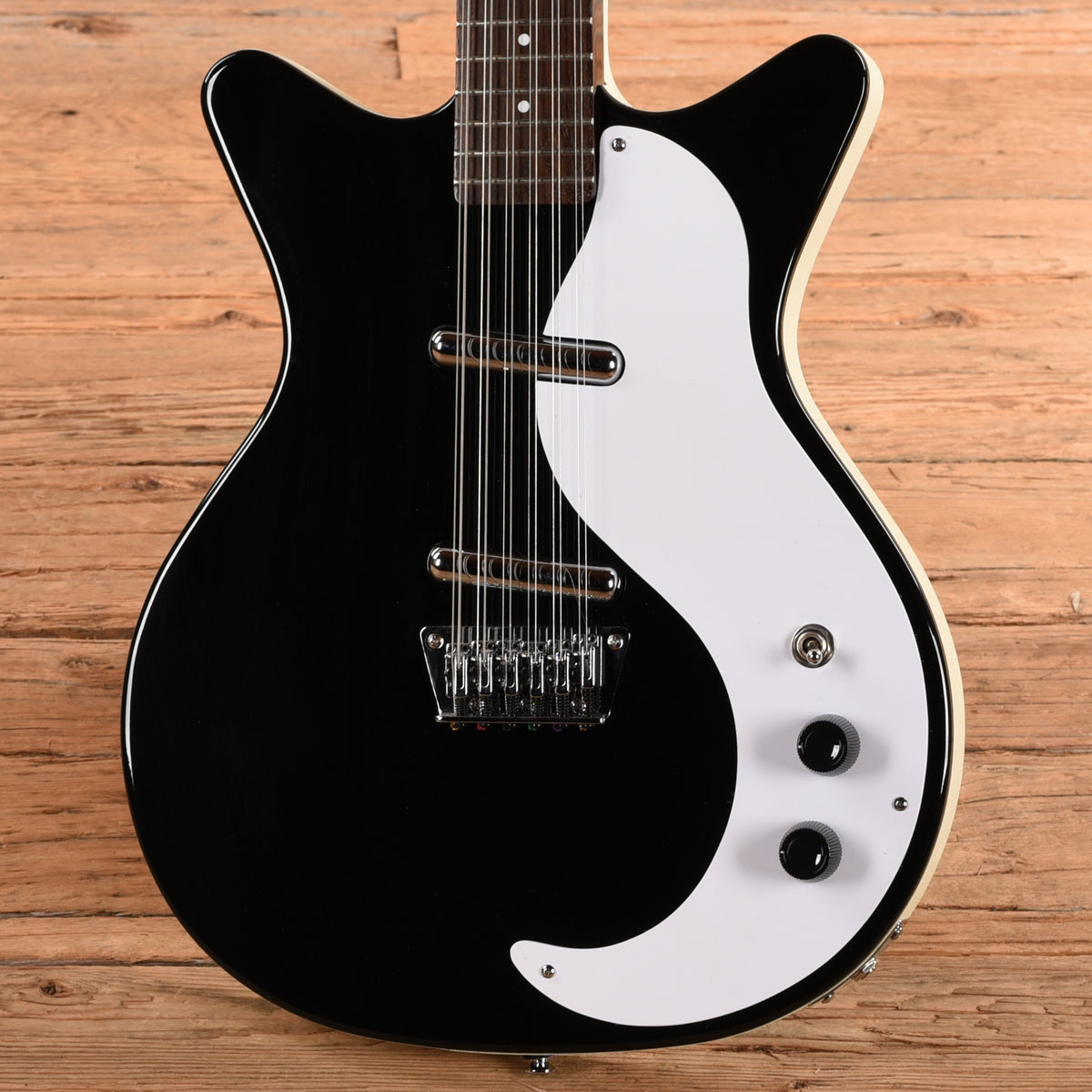 Danelectro 59M 12-String Black Electric Guitars